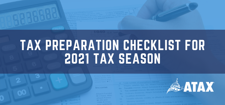 Tax Preparation Checklist for 2021 Tax Season